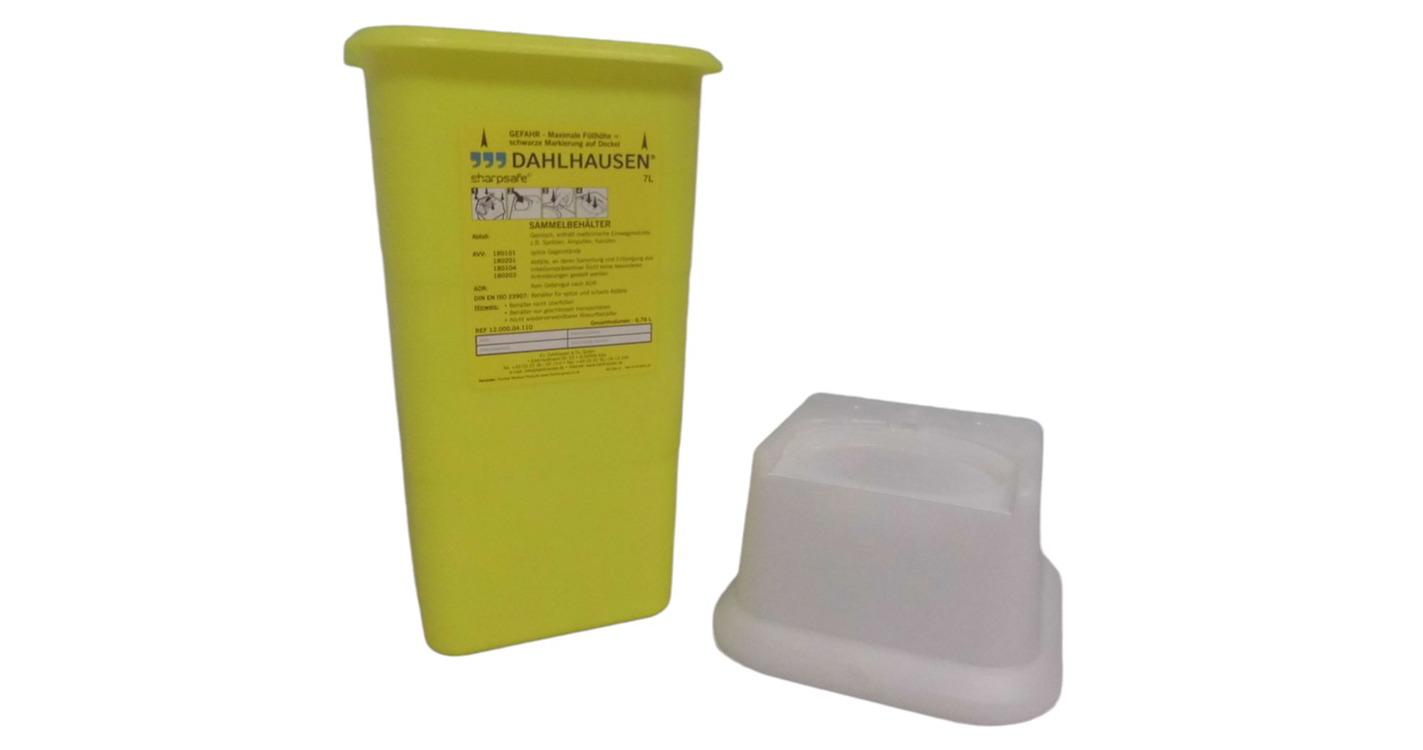 Abwurfbehälter Sharpsafe® - 7 Liter
